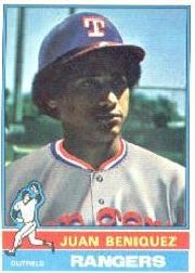 1976 Topps Baseball Cards      496     Juan Beniquez